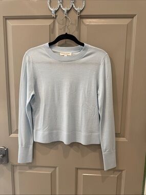 Banana Republic Pale Blue Lightweight Crewneck